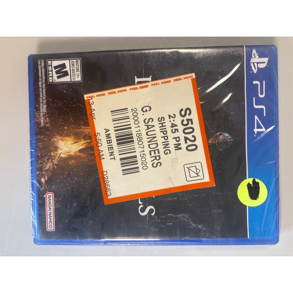 Dark Souls Remastered Sony PlayStation 4 PS4 Brand New Sealed Bandai Namco